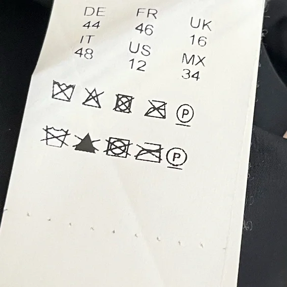 Boss by Hugo Boss Long Sleeve Black Dress - Picture 2 of 6